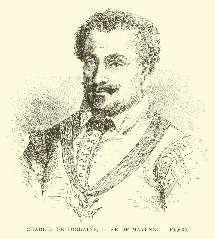 Karel Lotrinský, vévoda z Mayenne od French School