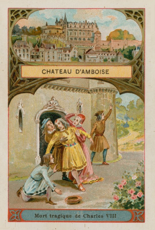 Zámek Amboise od French School