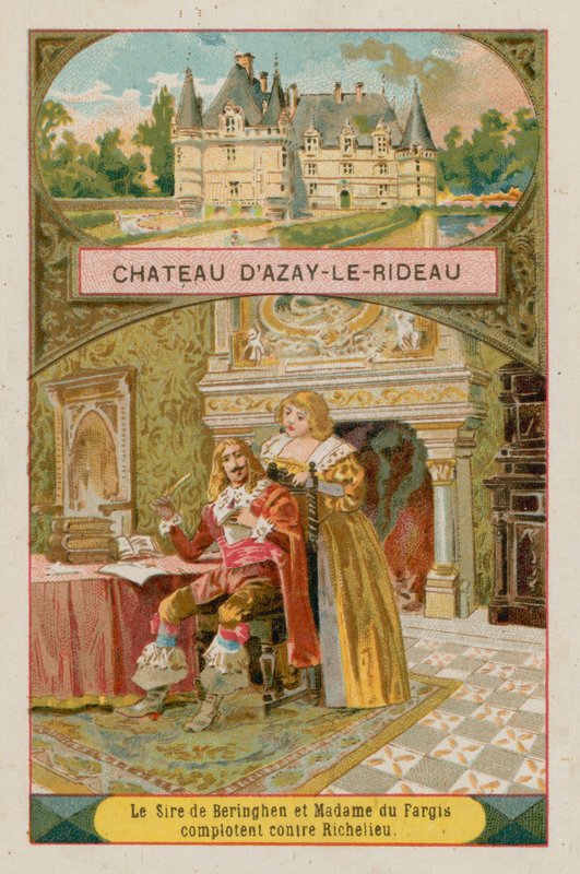Zámek Azay-le-Rideau od French School