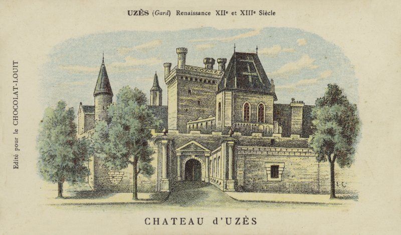 Zámek dUzes, Uzes, Gard od French School