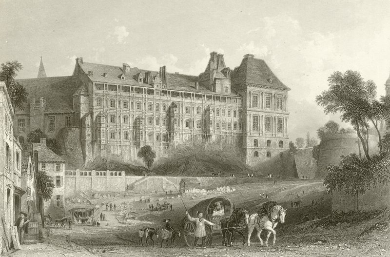 Hrad Blois od French School