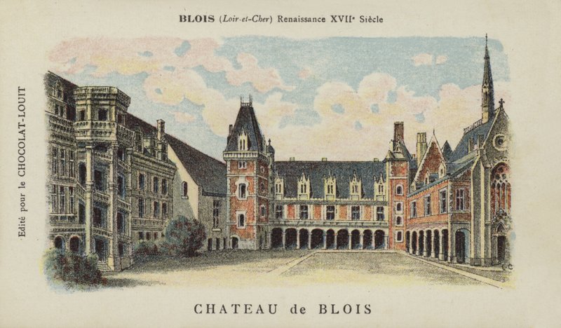 Chateau de Blois, Blois, Loir-et-Cher od French School