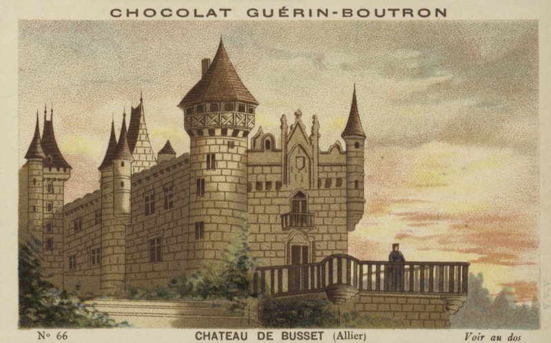 Chateau de Busset, Allier od French School