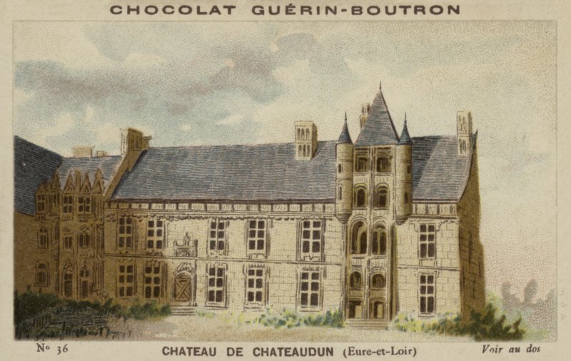 Hrad Chateaudun, Eure-et-Loir od French School
