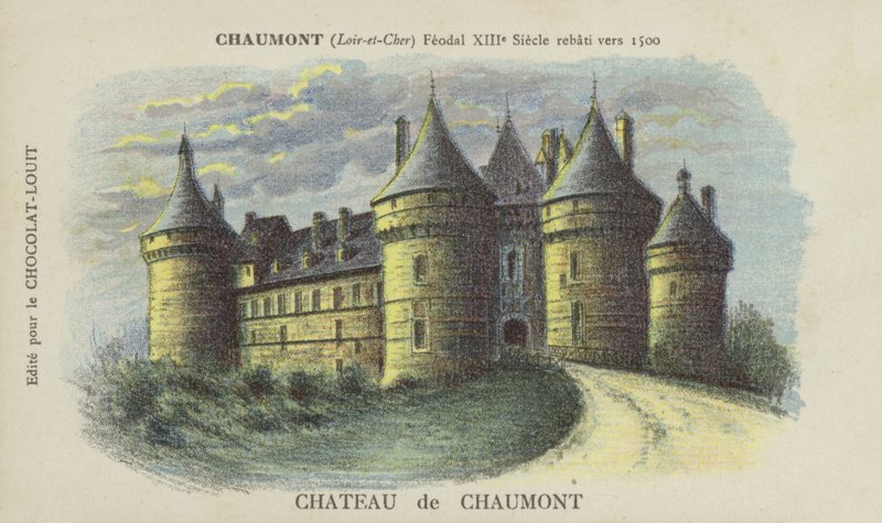 Chateau de Chaumont, Chaumont, Loir-et-Cher od French School