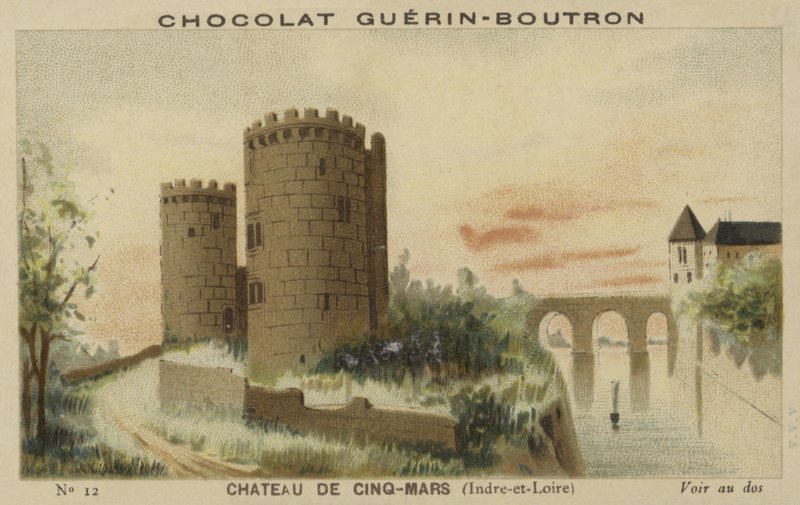 Zámek Cinq-Mars, Indre-et-Loire od French School