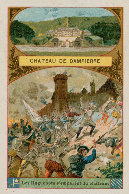 Hrad Dampierre od French School
