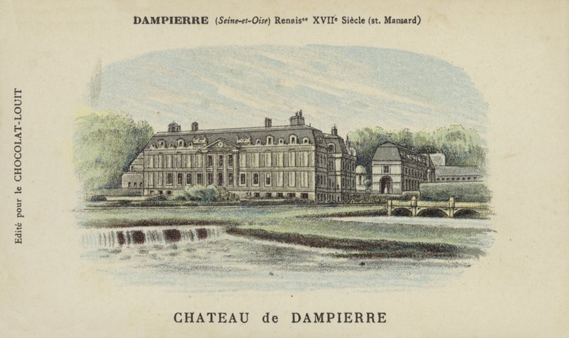 Chateau de Dampierre, Dampierre, Seine-et-Oise od French School