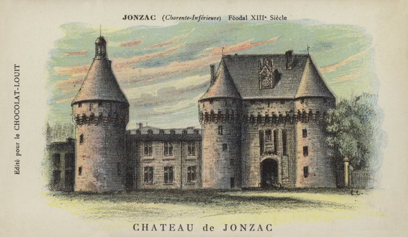 Chateau de Jonzac, Jonzac, Charente-Inferior od French School
