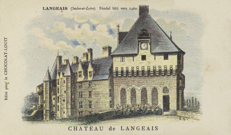 Chateau de Langeais, Langeais, Indre-et-Loire od French School