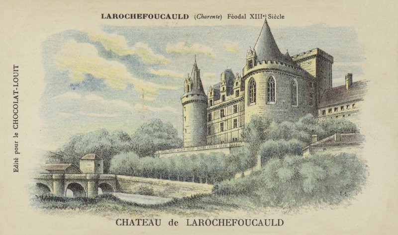 Chateau de La Rochefoucauld, La Rochefoucauld, Charente od French School