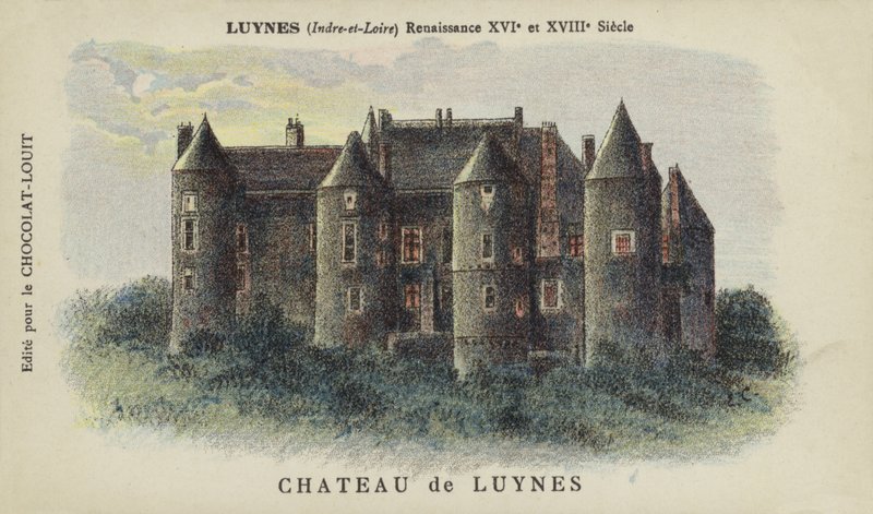 Chateau de Luynes, Luynes, Indre-et-Loire od French School