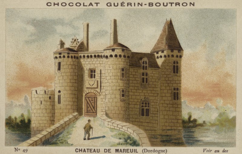 Chateau de Mareuil, Dordogne od French School