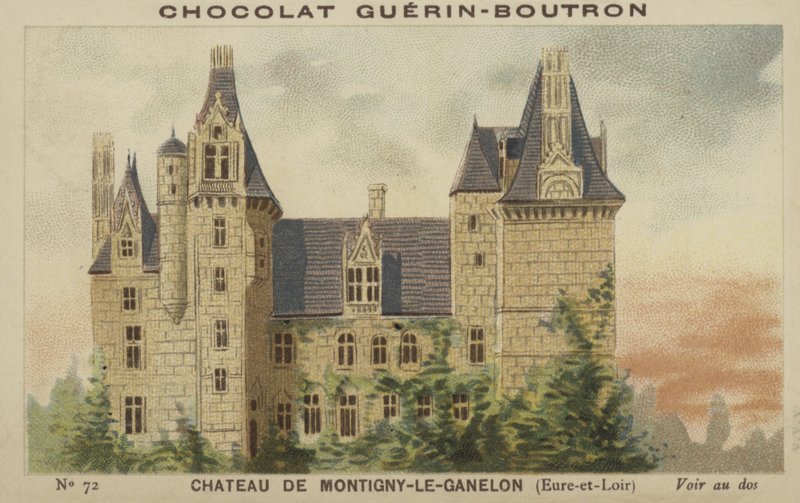 Hrad Montigny-le-Ganelon, Eure-et-Loir od French School