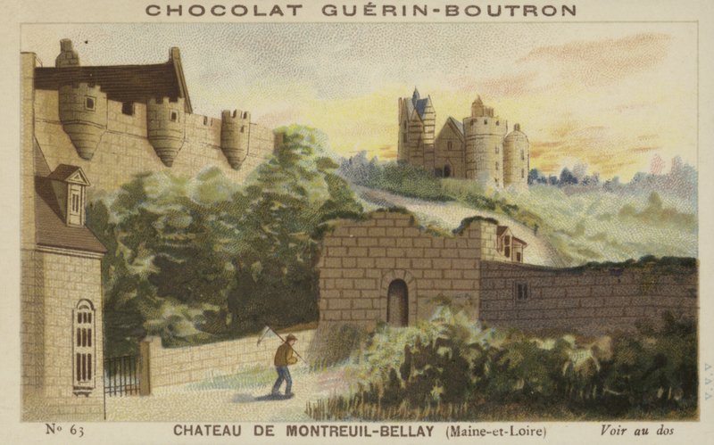 Hrad Montreuil-Bellay, Maine-et-Loire od French School