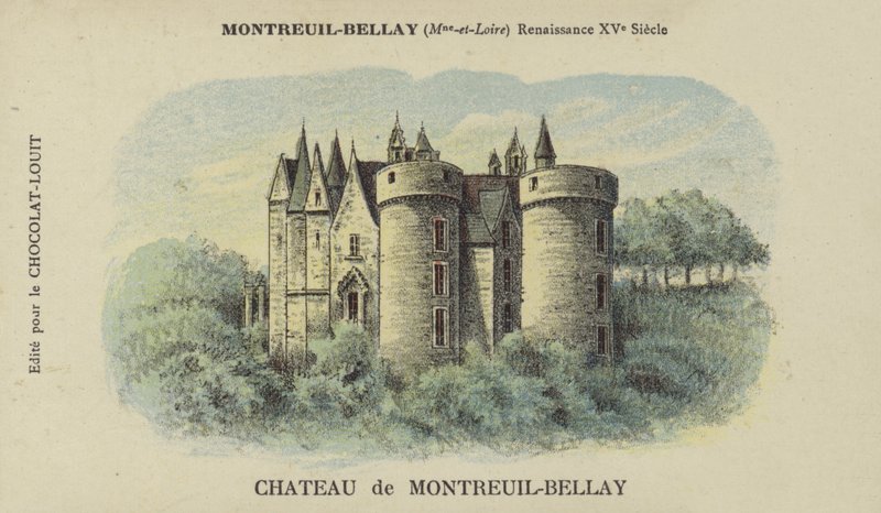 Chateau de Montreuil-Bellay, Montreuil-Bellay, Maine-et-Loire od French School