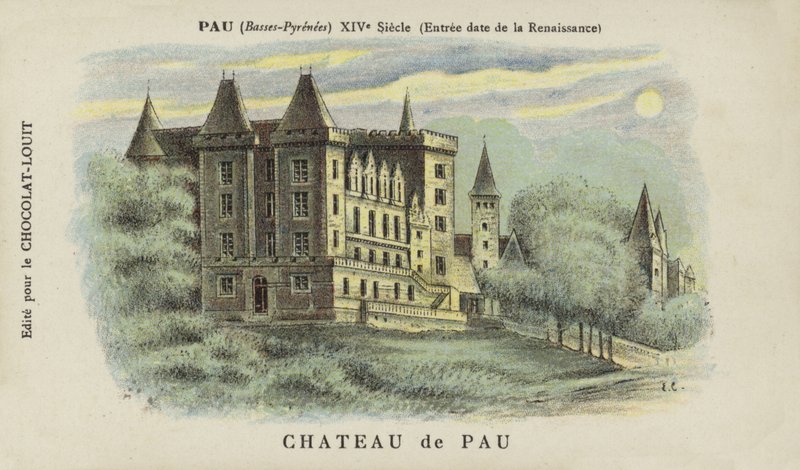 Chateau de Pau, Pau, Basses-Pyrénées od French School