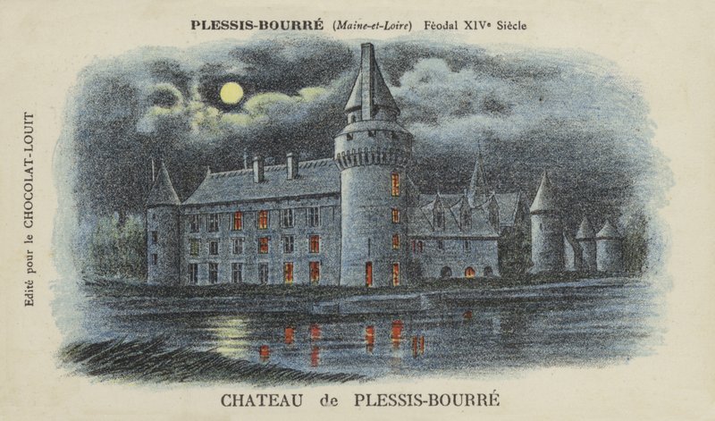 Chateau de Plessis-Bourre, Plessis-Bourre, Maine-et-Loire od French School