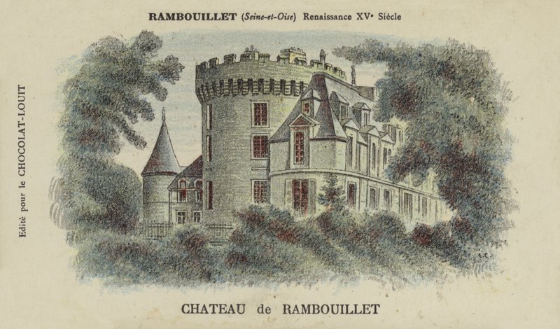 Chateau de Rambouillet, Rambouillet, Seine-et-Oise od French School