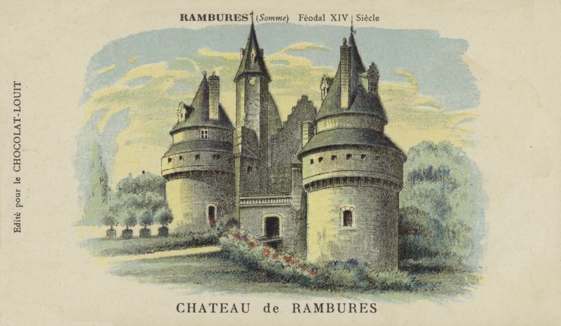 Chateau de Rambures, Rambures, Somme od French School