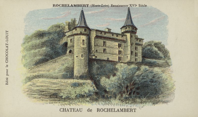 Chateau de Rochelambert, Rochelambert, Haute-Loire od French School