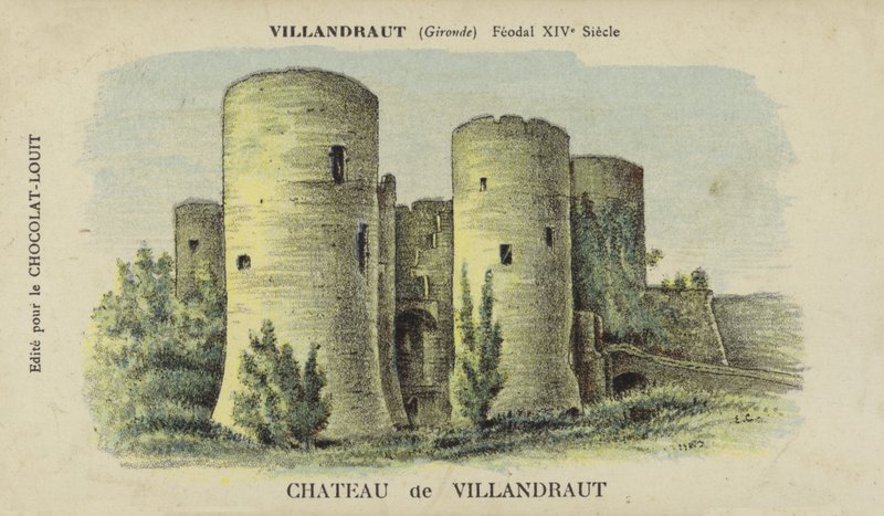 Chateau de Villandraut, Villandraut, Gironde od French School
