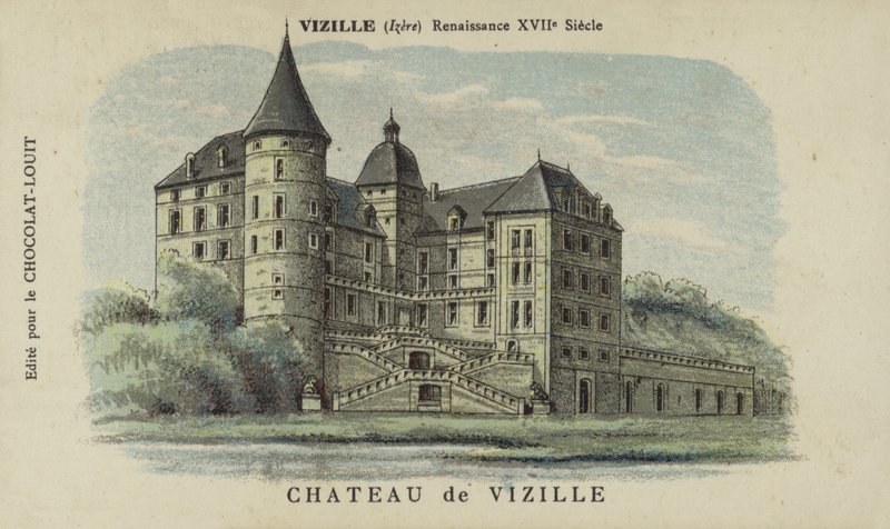 Chateau de Vizille, Vizille, Izere od French School