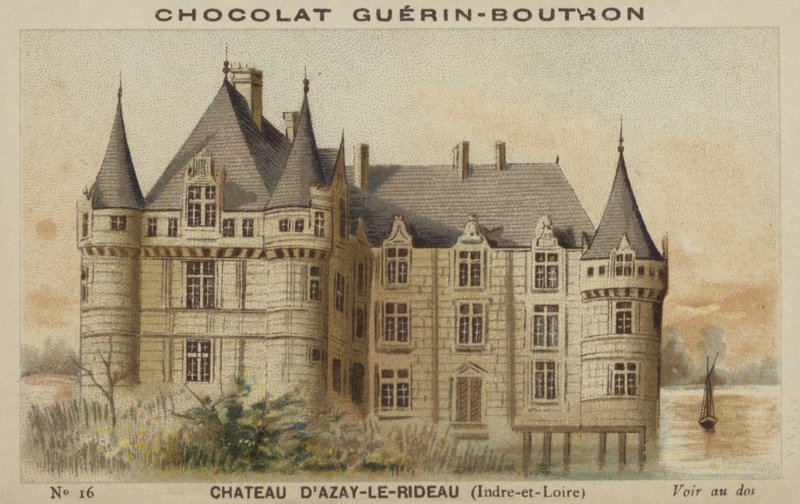 Zámek dAzay-le-Rideau, Indre-et-Loire od French School