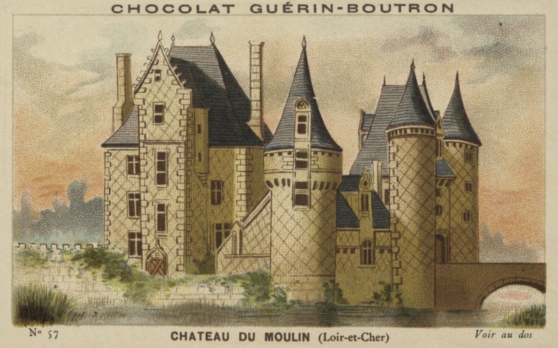 Chateau du Moulin, Loir-et-Cher od French School