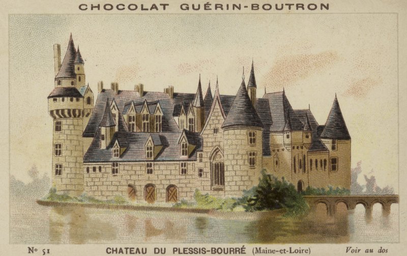 Chateau du Plessis-Bourre, Maine-et-Loire od French School