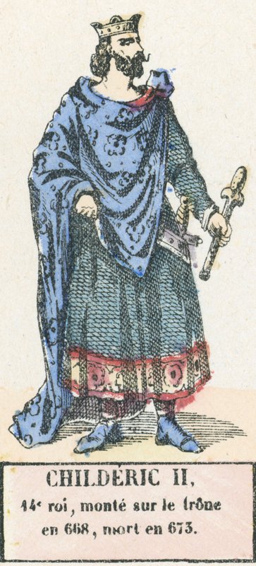 Childeric II od French School