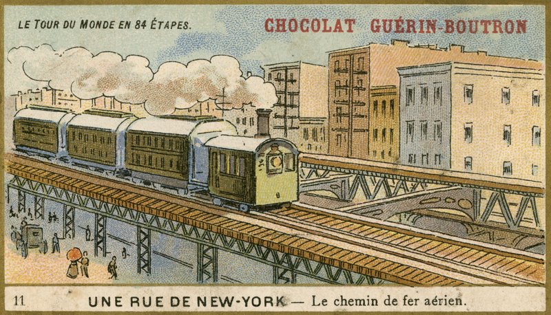 Obchodní karta Chocolat Guerin Boutron od French School