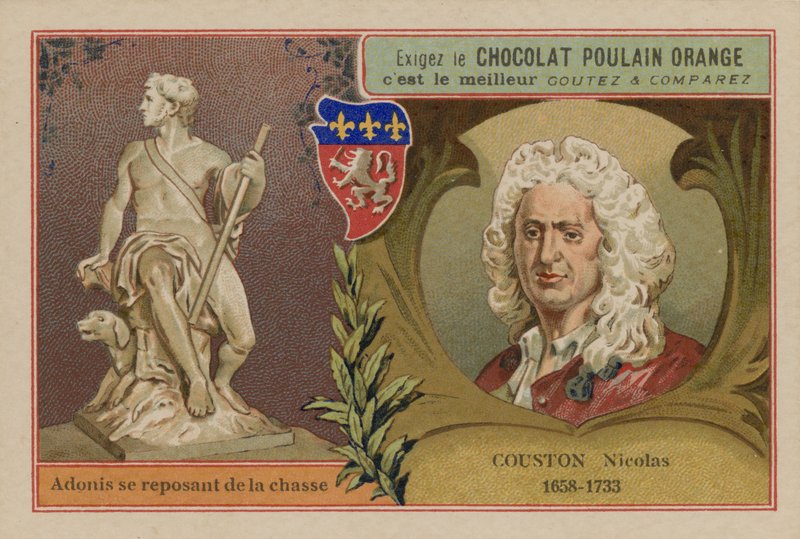 Obchodní karta Chocolate Poulain Orange od French School