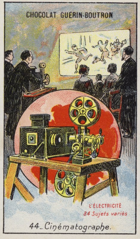 Kino (chromolitho) od French School