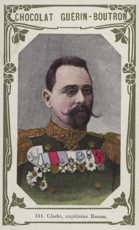Clado, ruský kapitán (barevná fotografie) od French School