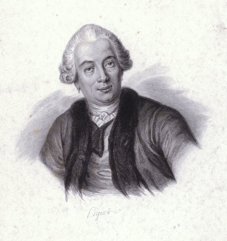 Claude Bourgelat, francouzský veterinární lékař (rytina) od French School