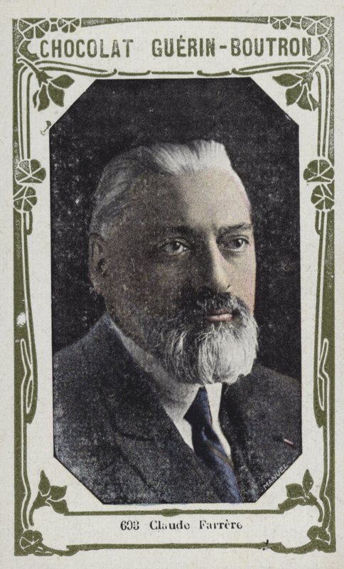 Claude Farrere (barevná fotografie) od French School