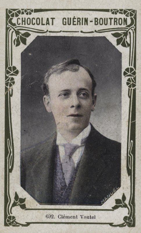 Clement Vautel (barevná fotografie) od French School