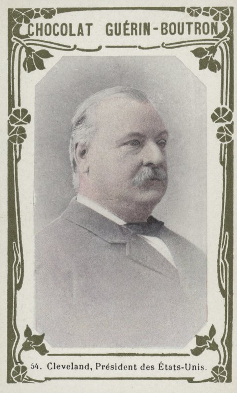Cleveland, prezident Spojených států (barevné fotografie) od French School