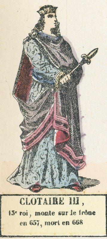 Clotaire III od French School