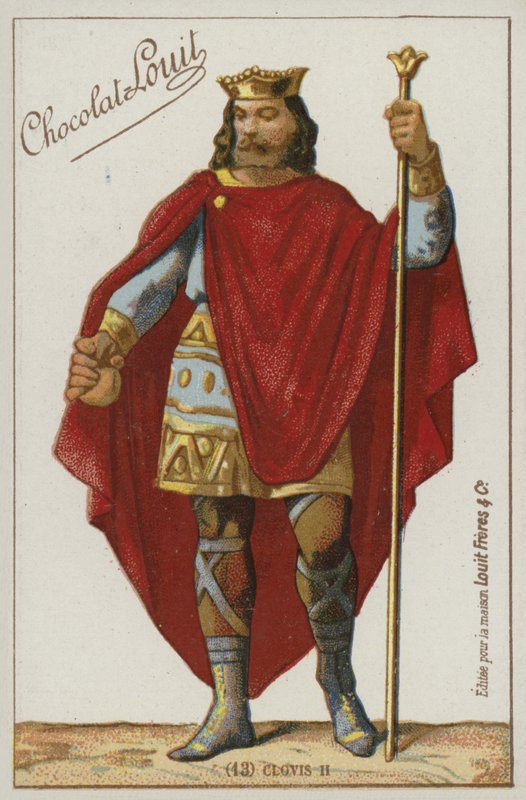 Chlodvík II od French School
