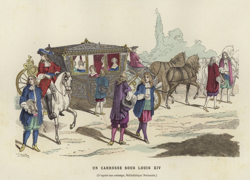 Trenér za vlády francouzského Ludvíka XIV od French School