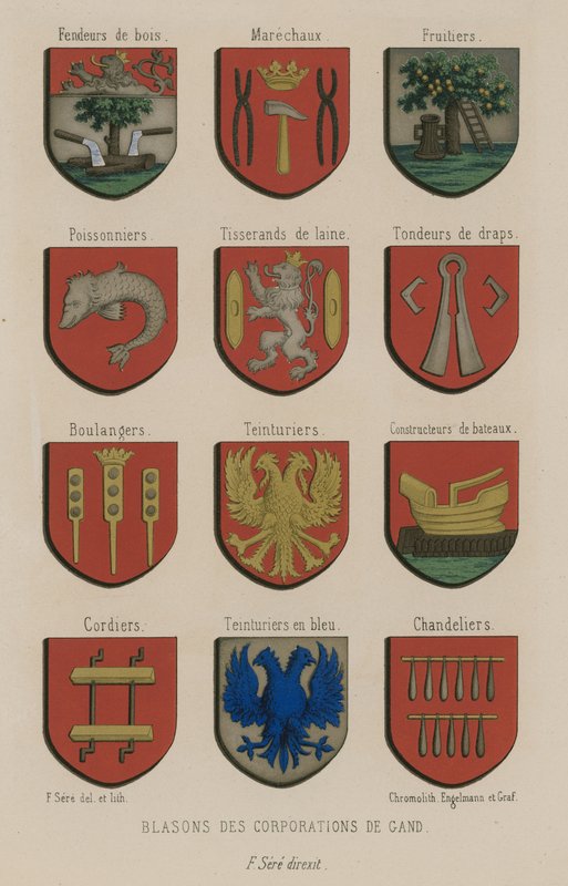 Erby korporací z Gentu od French School