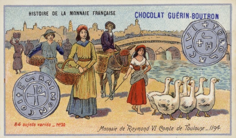 Mince Raymonda VI, hraběte z Toulouse od French School