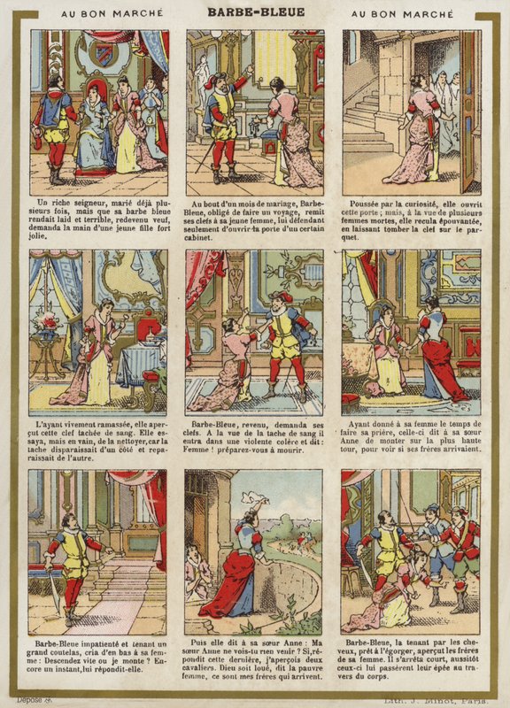 Komiks - Modré vousy od French School