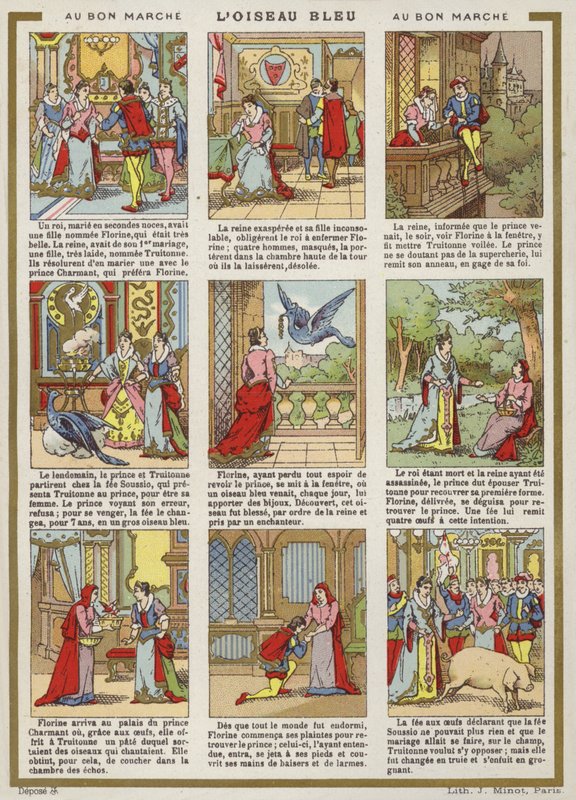 Komiks - Modrý pták od French School