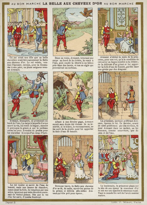 Komiks - Krása Se Zlatými Vlasy od French School