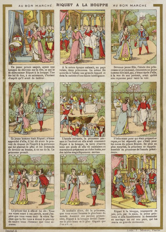 Komiks - Riquet A La Houppe od French School