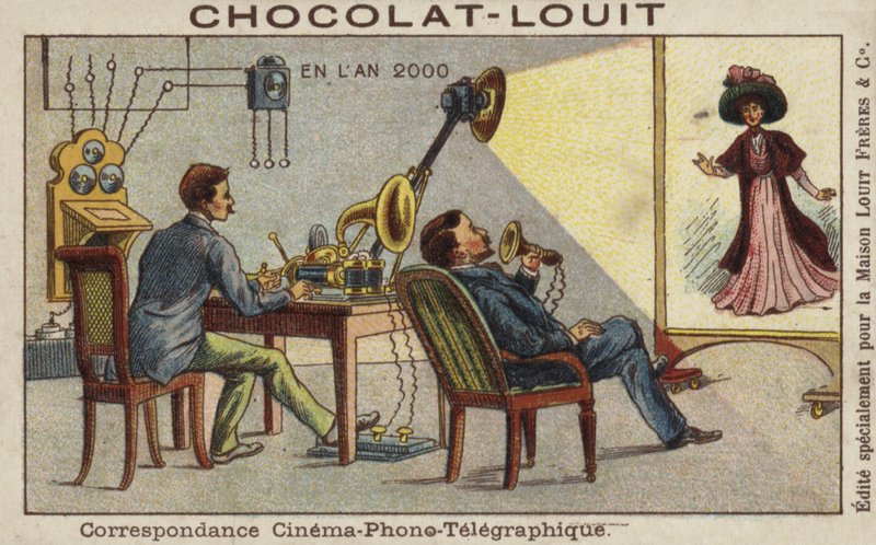 Odpovídá Cinemaphonotelegraphy v roce 2000 od French School