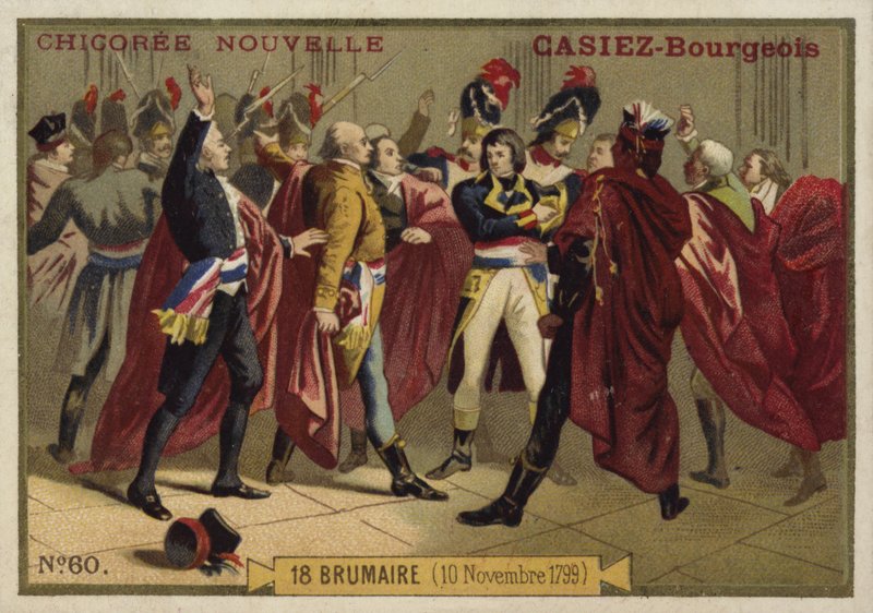 Převrat 18 Brumaire, Francouzská revoluce, 10. listopadu 1799 od French School